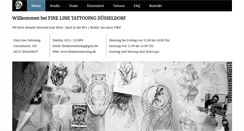 Desktop Screenshot of finelinetattooing.de